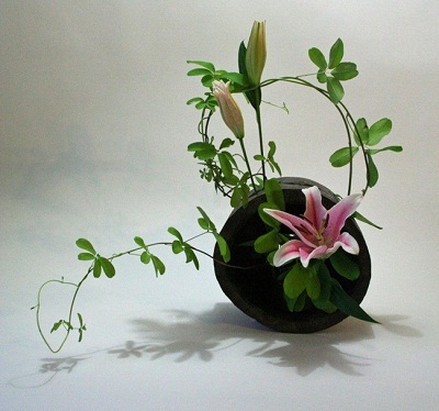 nghệ thuật cắm hoa ikebana