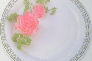 Cắt tỉa rau củ quả: Tỉa hoa cẩm chướng