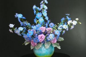 Sắc màu trong cắm hoa theo góc nhìn của Tapinto
